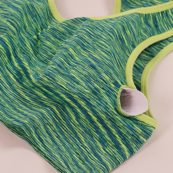 Racerback sports Bra multi colored - Picture 3 of 4
